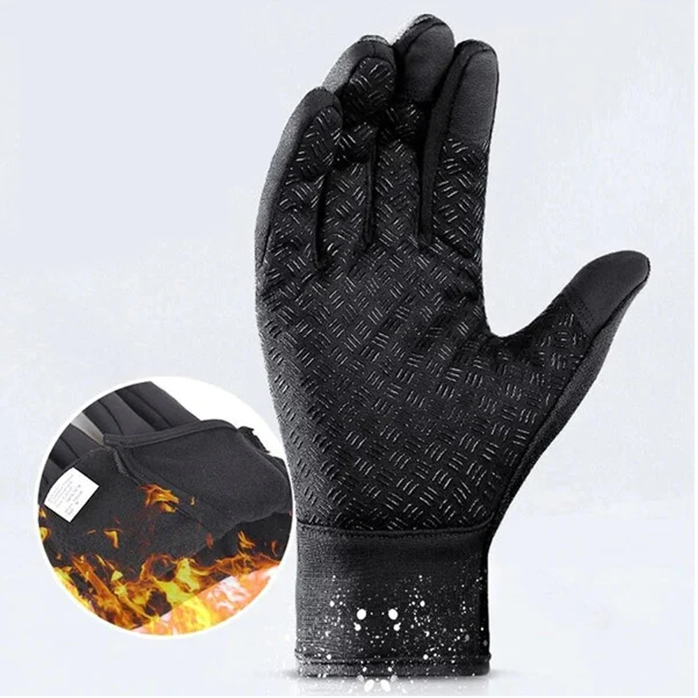 防風サイクリンググローブ,アウトドアスポーツ,ランニング,ス - Ski Glove Waterproof のレビューと価格