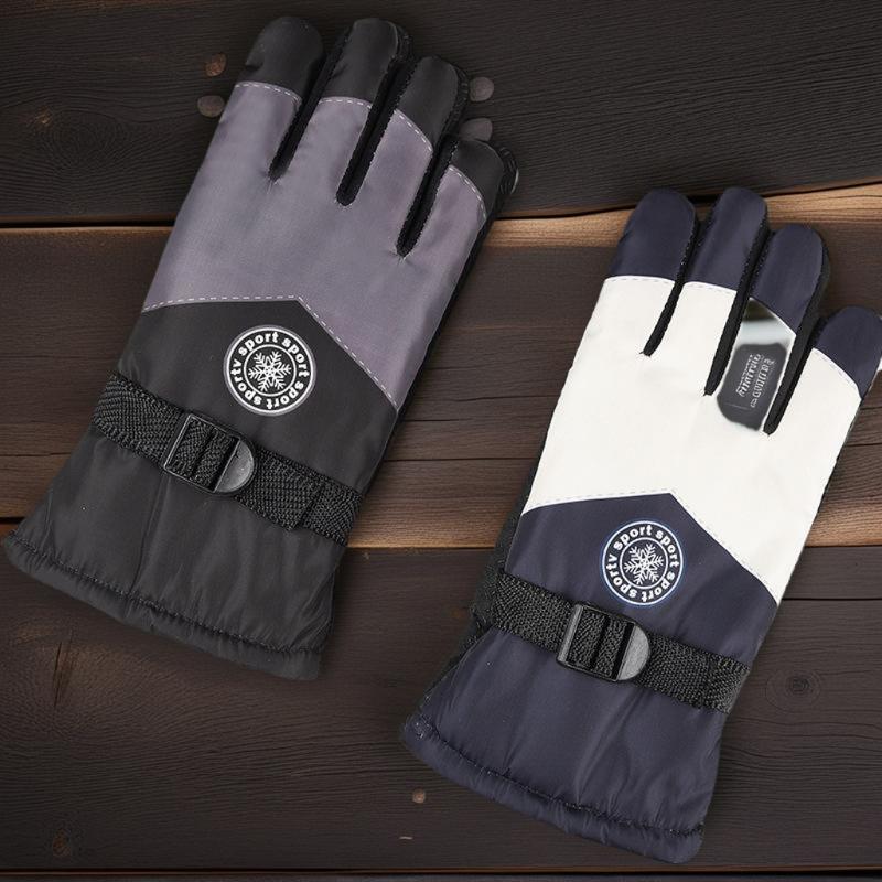 冬ユニセックススノーボードスキーグローブノンスリップ防水オー - Ski Glove Waterproof のレビューと価格