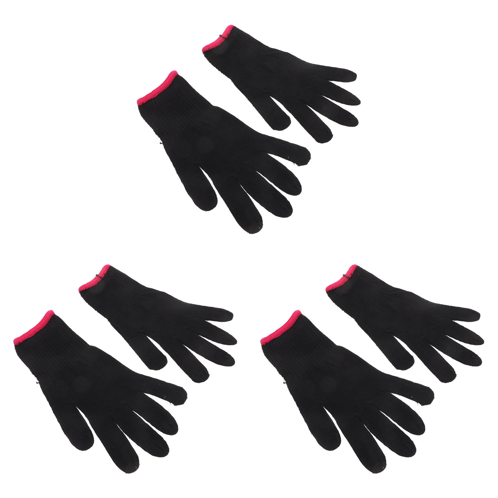 ヘアスタイリング用耐熱手袋6枚セット。伸縮性があり、高温に強 - Heat Resistant Glove のレビューと価格