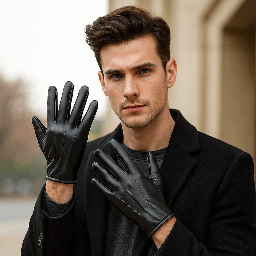 ファッションブラックドライビンググローブパンククールフルフィ - Leather Driving Glove のレビューと価格